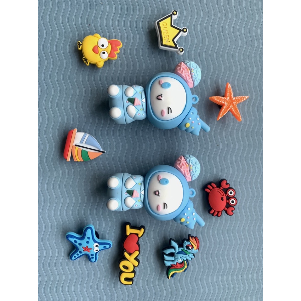 Set Charm Gắn Dép