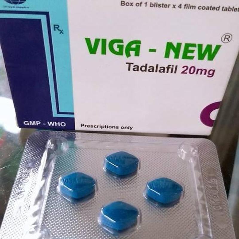Viên uống cường dương Viga- New (hộp 4 viên) nhập khẩu