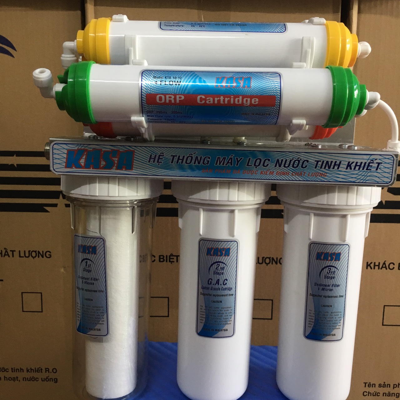 Bộ lọc nước công nghệ nano 8 cấp lọc kasahoặc karolọc nước nanoo