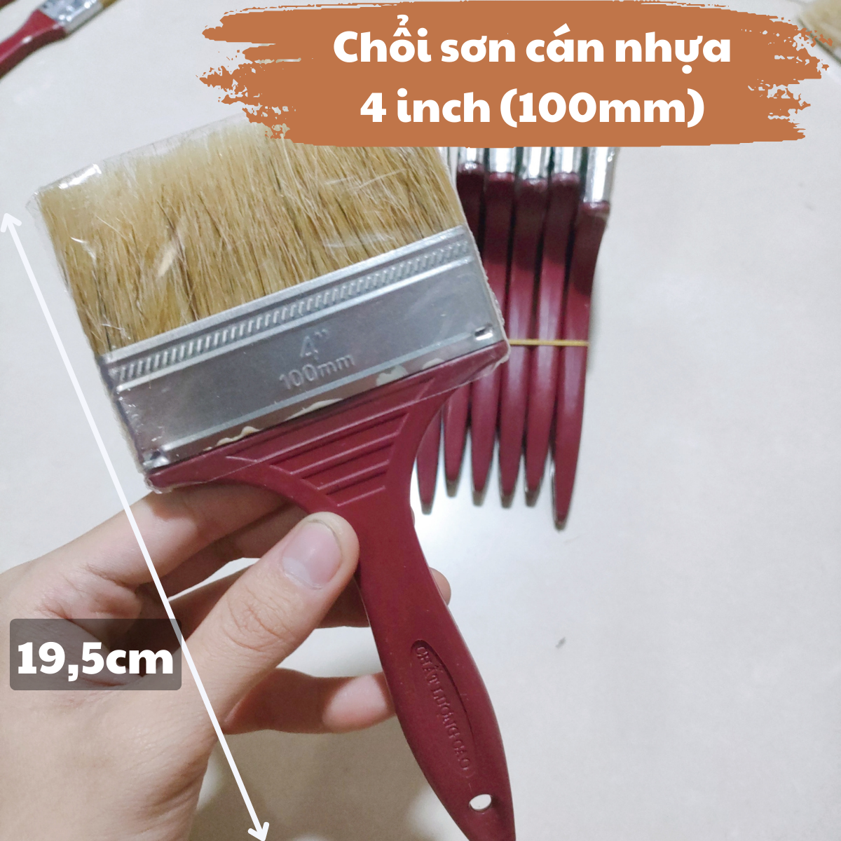 Chổi quét sơn - cọ quét sơn chất lượng cao đủ kích cỡ