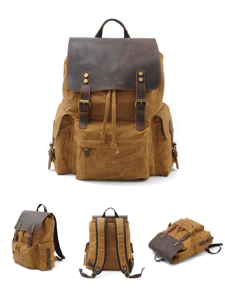 Balo canvas HUTALEATHER  thời trang cao cấp VNA20