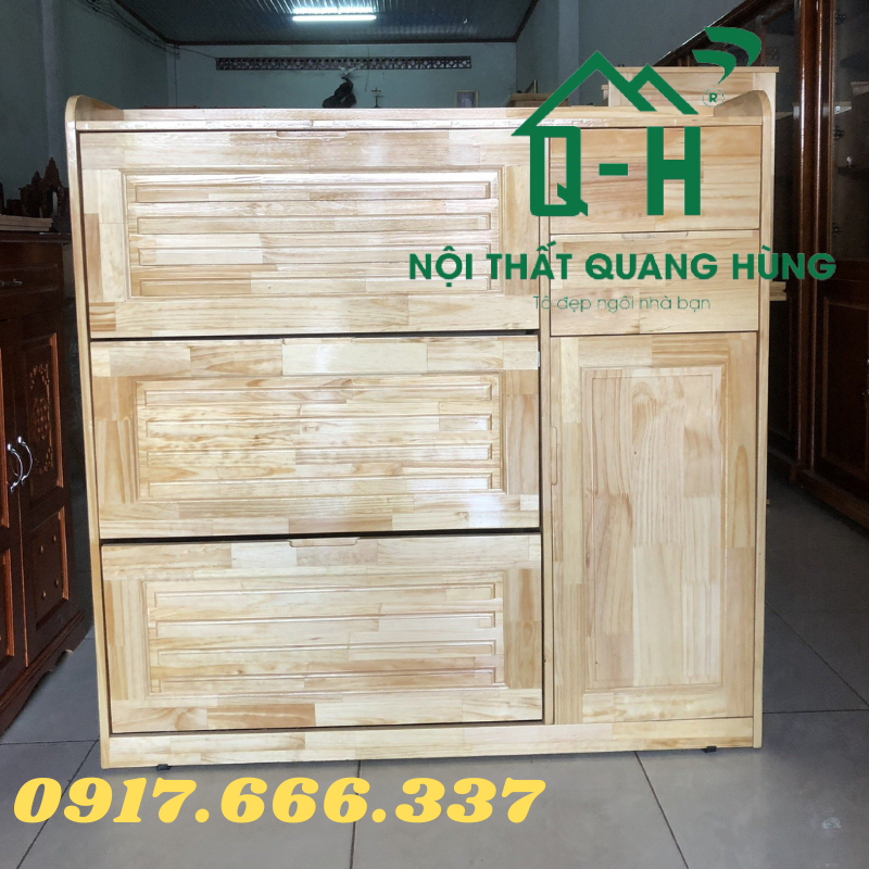 TỦ ĐỰNG GIÀY DÉP GỖ THÔNG - THÔNG MINH MỚI DÀNH CHO GIA ĐÌNH