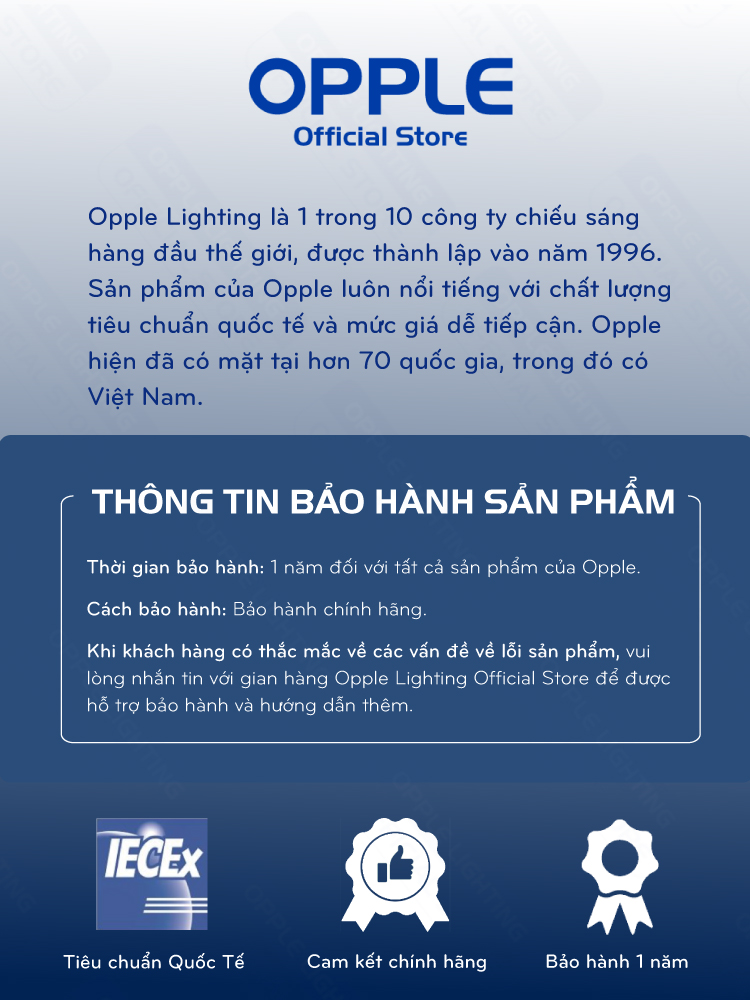 Quạt Đèn LED OPPLE FSD1070T - Nét Đẹp Cổ Điển