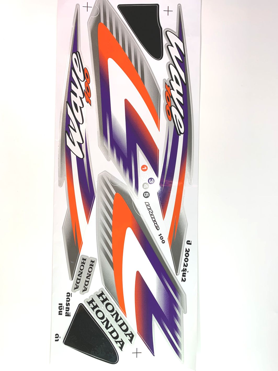 Tem Wave 100 đời 2002 zin Thái ( loại tờ )