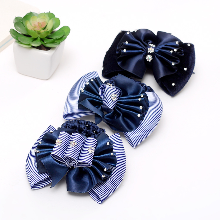 Búi tóc lưới hình nơ 😍FREESHIP😍 lưới búi tóc hình nơ, búi tóc lưới