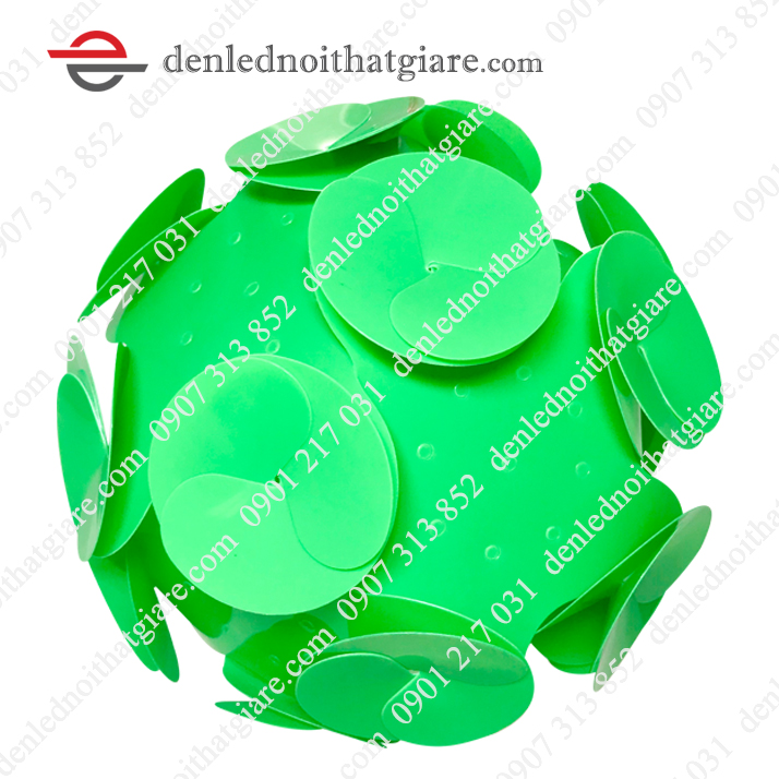 Set 5 Đèn Lồng Nhựa Tú Cầu 30cm