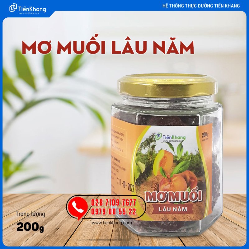 Mơ Muối Lâu Năm - Hũ (200gram)