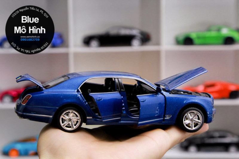 Blue mô hình | Mô hình xe Bentley Mulsanne mở hết cửa 1:32