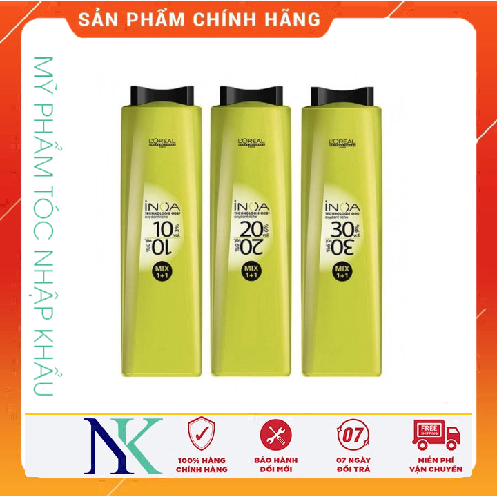 Kem oxy trợ nhuộm inoa loreal 1000ml