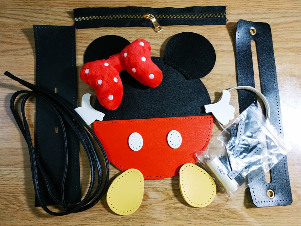 Túi handmade tự đan, Túi tự làm DA02 da PU Zone Store47