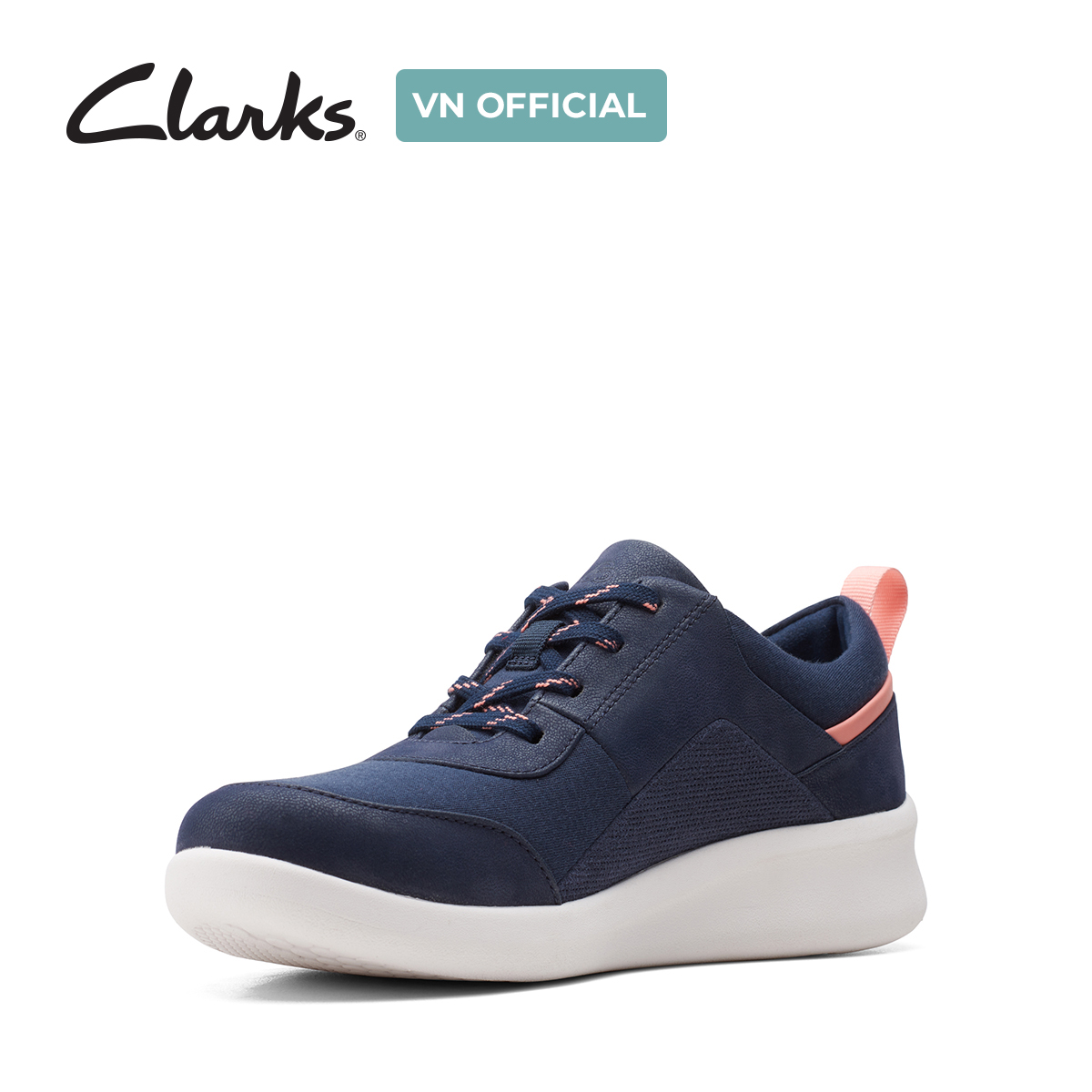 Giày Sneaker Vải Nữ Clarks - Sillian2.0 Kae