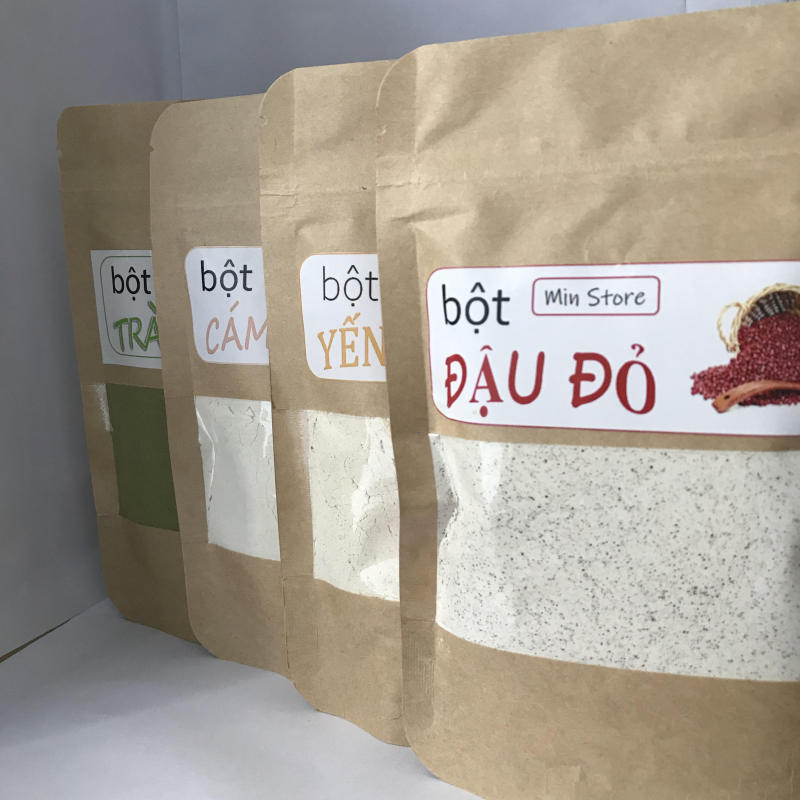Combo Siêu Trắng Da Đậu Đỏ + Yến Mạch + Cám Gạo + Trà Xanh nhập khẩu