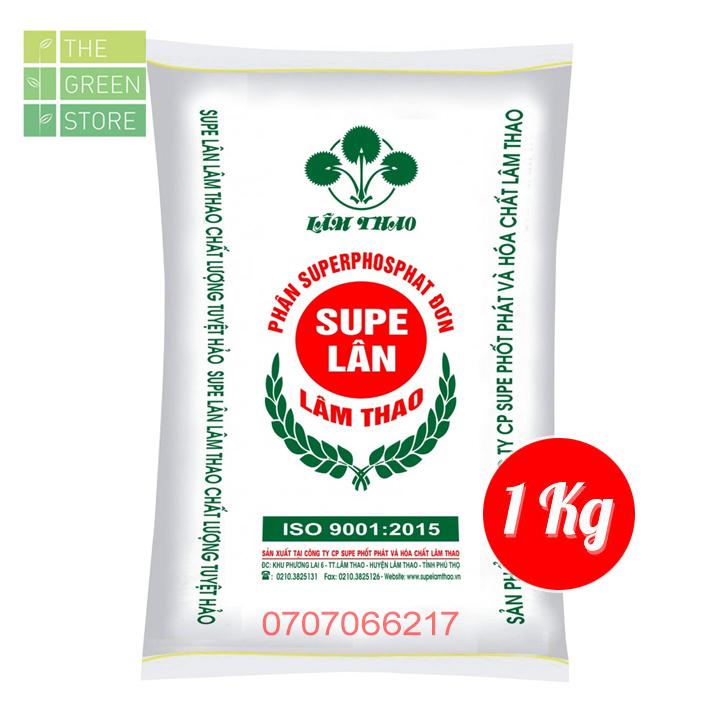 [HCM]1KG Phân bón supe lân Lâm Thao (bán lẻ từ bao 50kg)