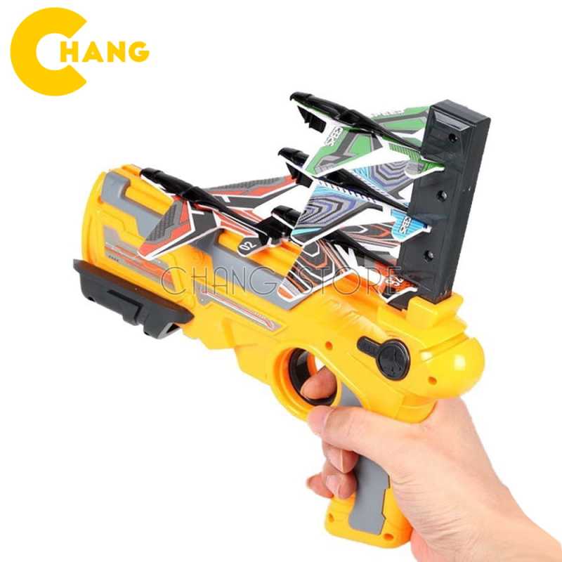 Đồ chơi bắn máy bay dành cho trẻ em , đồ chơi sung phóng máy bay lượn mô hình trẻ em