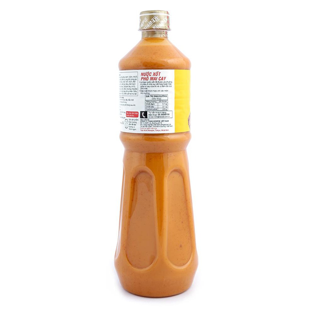 Nước xốt phô mai cay Kewpie chai 1L