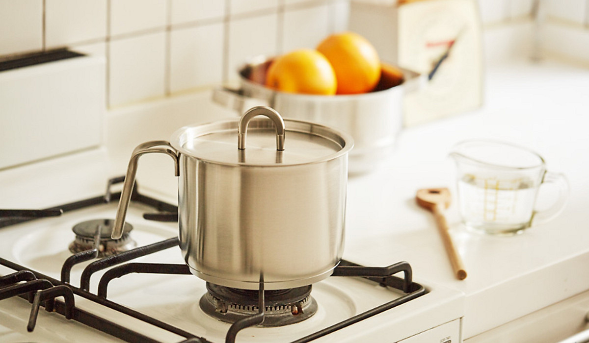 Nồi sữa 3 lớp có nắp 16cm Cookever