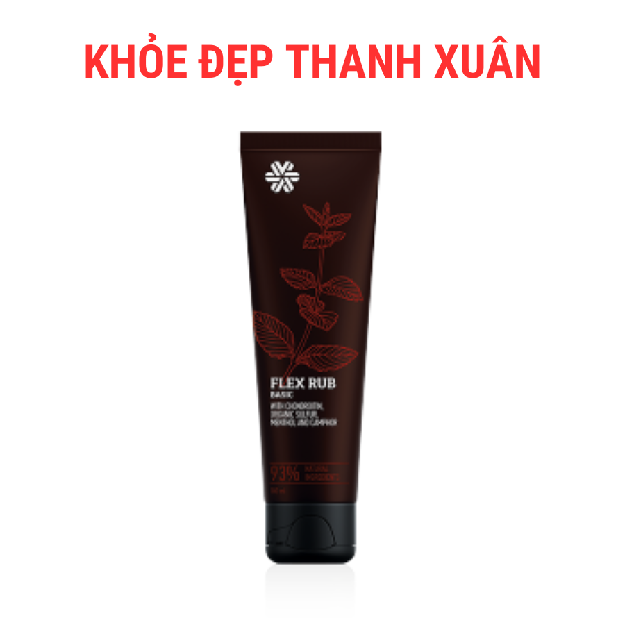 [ Gel xoa khớp ] Kem chăm sóc da SIBERIAN WELLNESS Flex Rub BASIC – 100 ml/tuýp