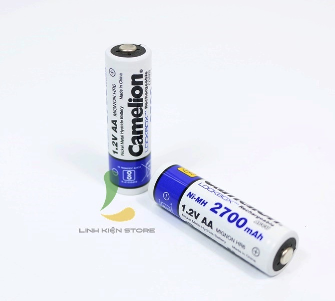 Pin sạc AA Camelion 2700mAh (Trắng)