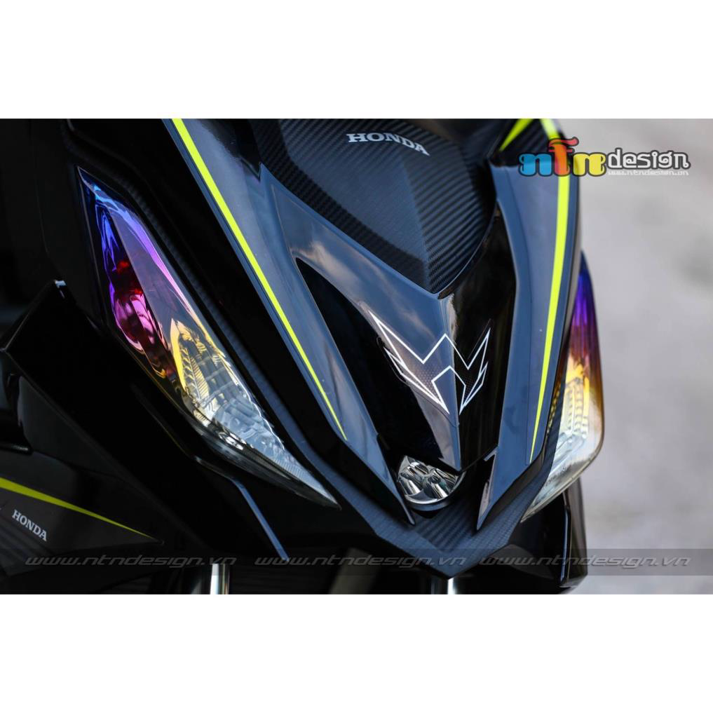 [  ] Tem Rời Dán Xe Winner V1 Mẫu Xanh Xám