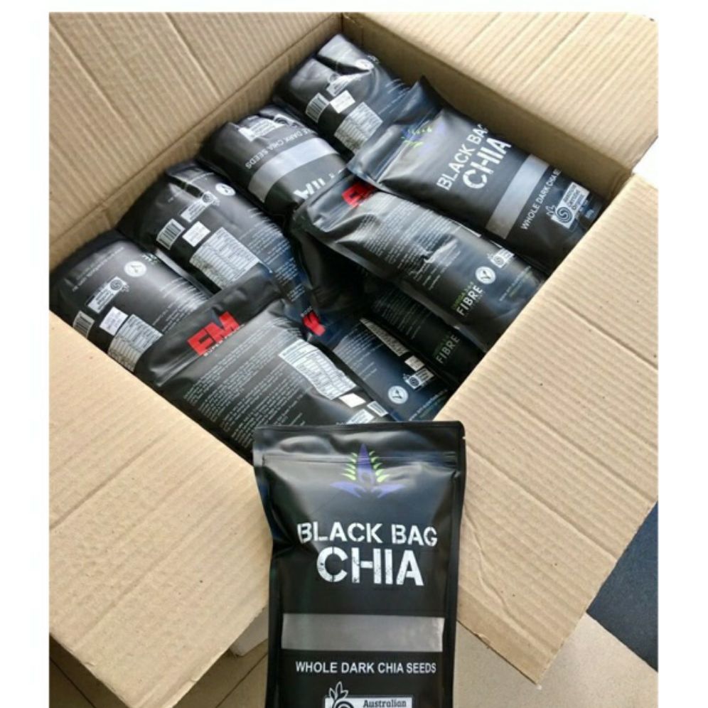 Hạt chia Black Bag Chia Úc 500gram