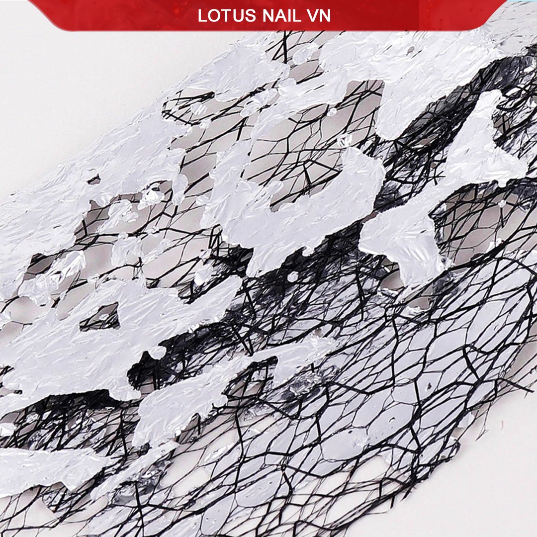 Set foil dán móng, foil nail trang trí móng