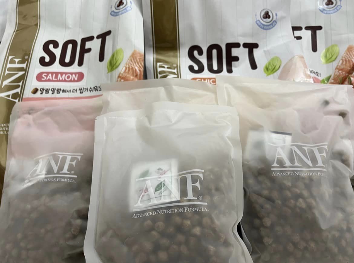 DATE MỚI Thức ăn hạt mềm cho chó ANF SOFT 1.2kg