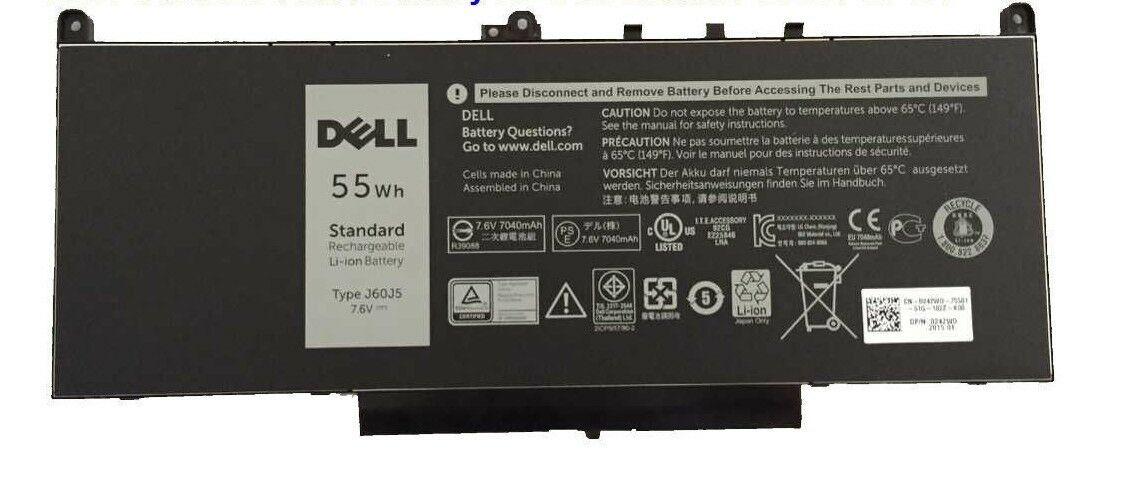 Pin laptop Dell Latitude E7270 E7470 J60J5