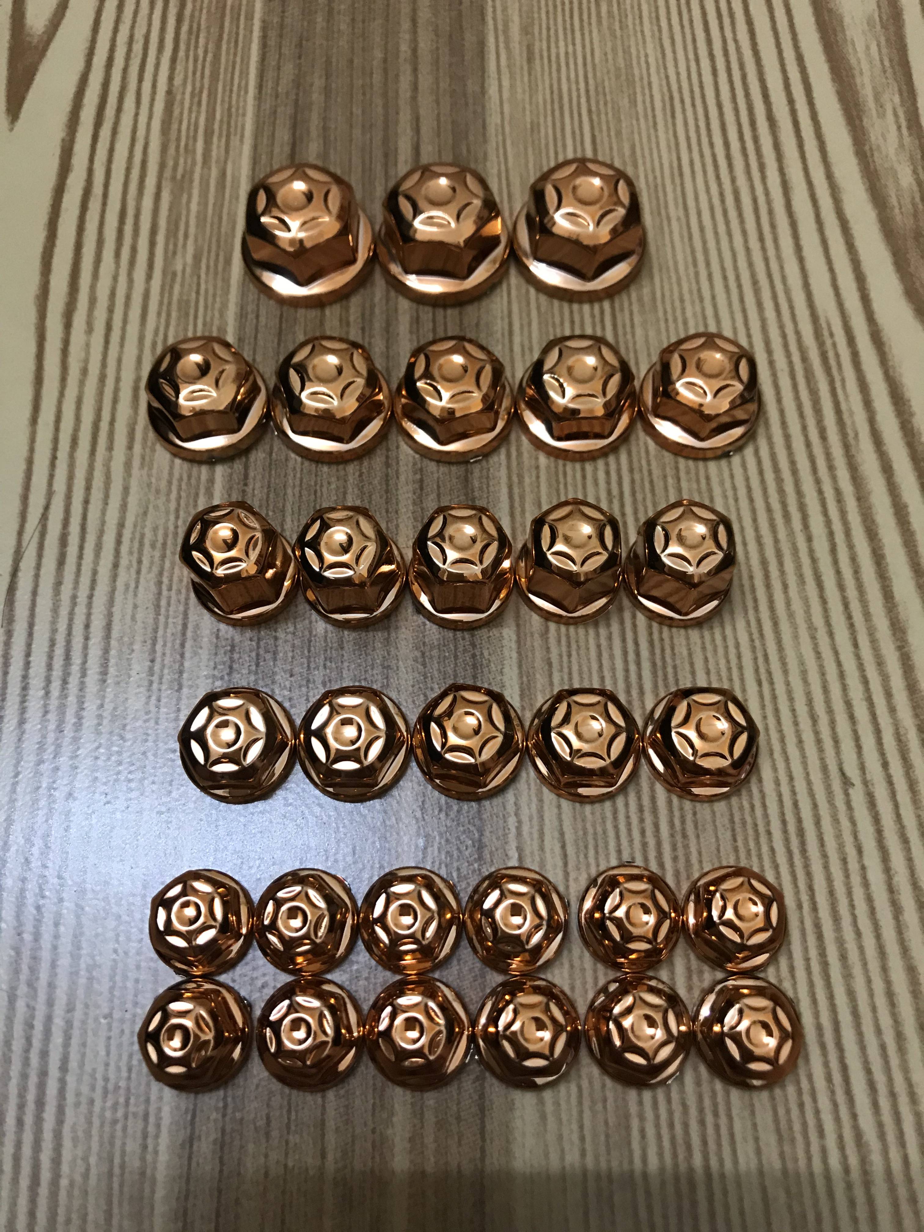 [HCM]Bộ Chụp ốc màu - 1 bộ 30 con ( đồng )