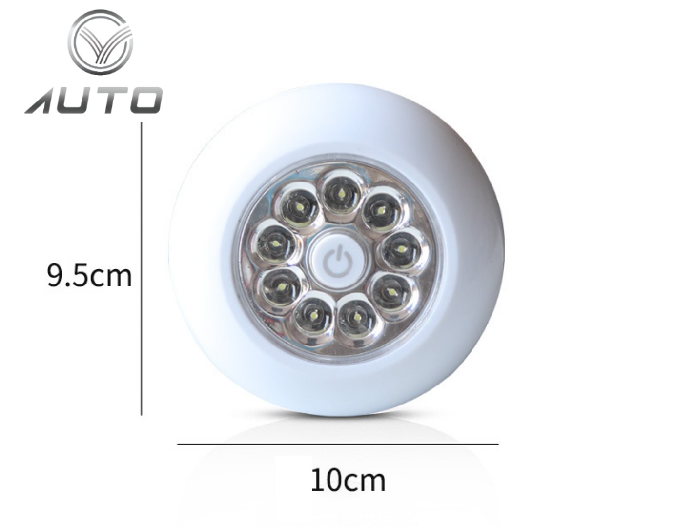 Đèn led gắn trần ô tô, cốp xe không dây
