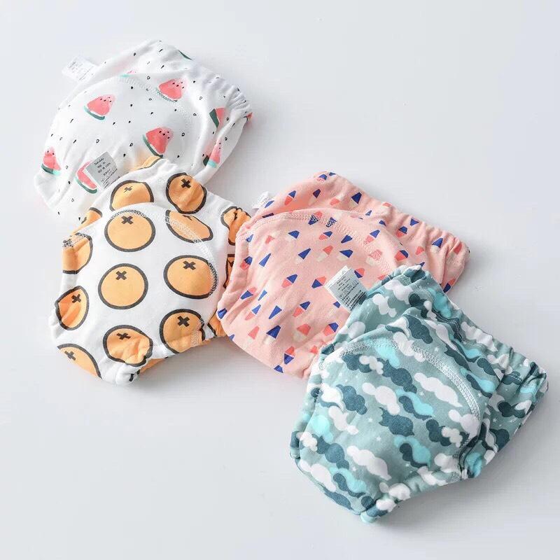 COMBO 10 QUẦN BỈM COTTON CHO BÉ