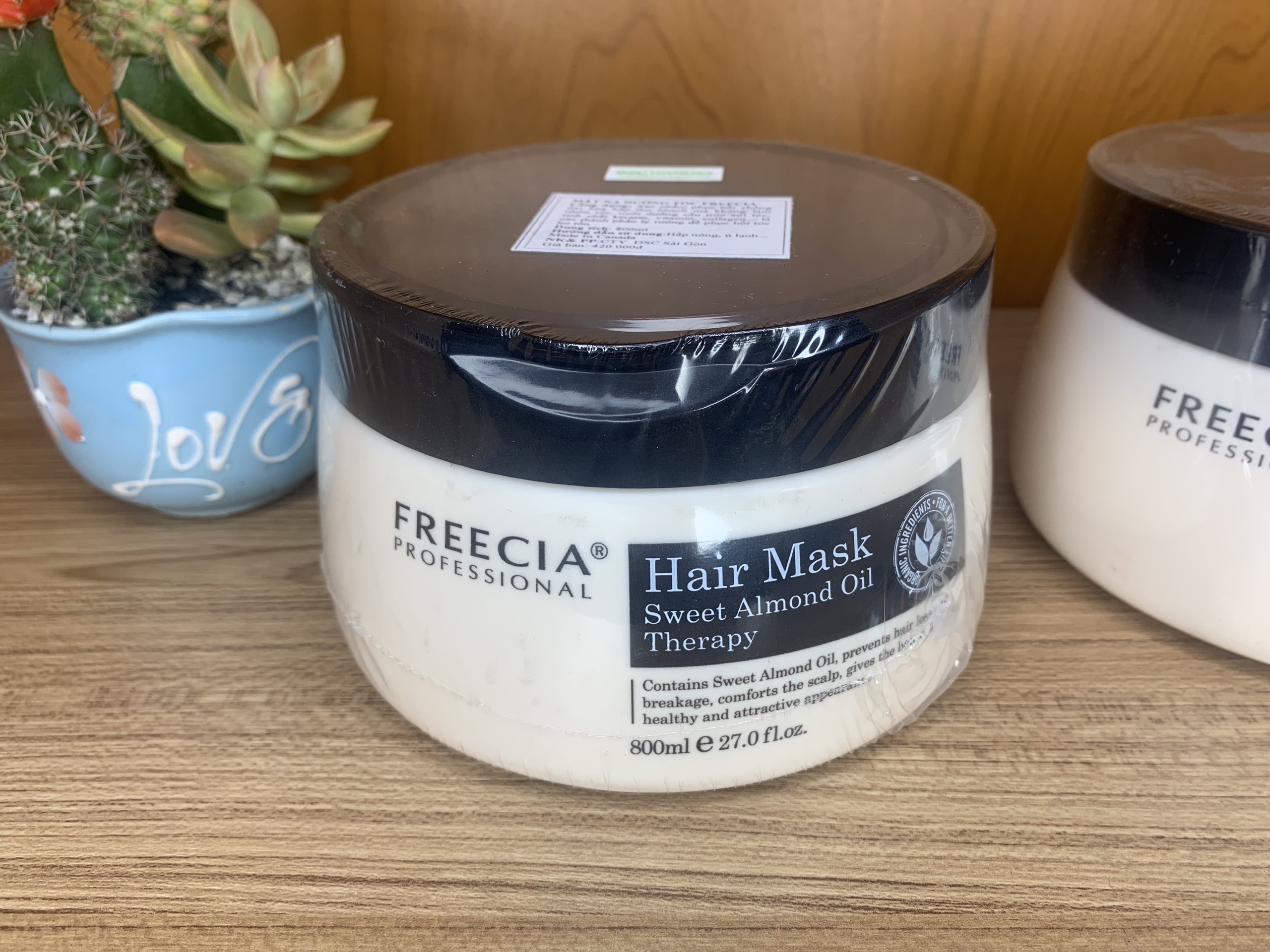 Hấp Dầu Phục Hồi Tóc Chuyên Sâu Freecia Almond Oil Therapy 800ml