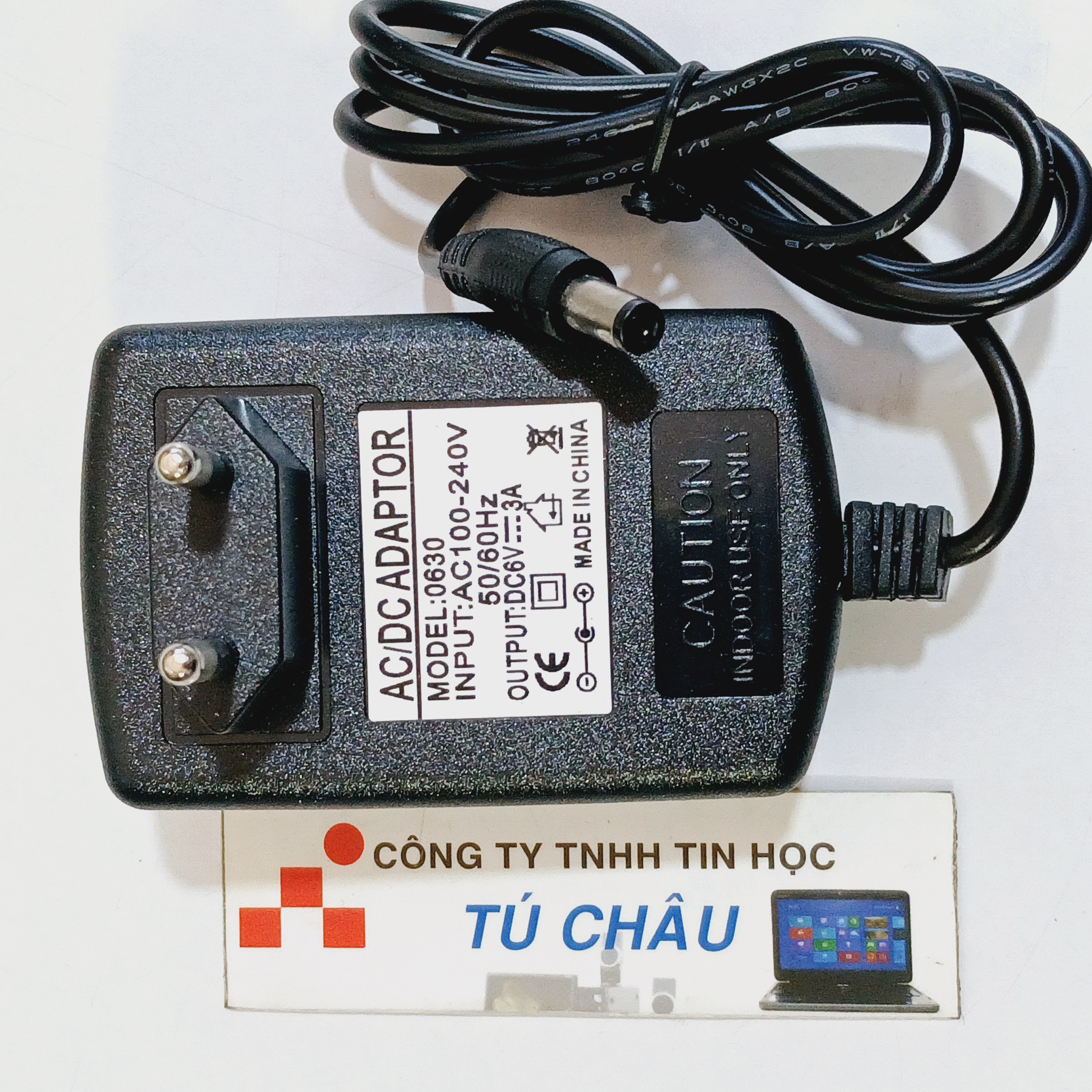 Adapter dc 6v - 3a
