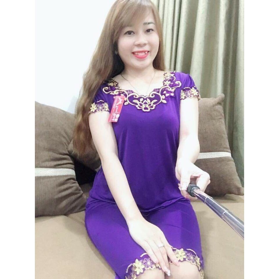 Đồ bộ nữ bộ thun lạnh nữ tay ngắn lửng mặc nhà hàng công ty thiết kế cao cấp