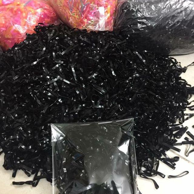 Túi 100g thun (chun) cột tóc nhiều màu Phụ Kiện 68 (tủy chọn)