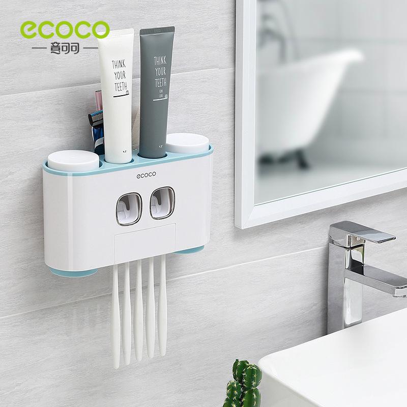 Hộp đựng bàn chải và kem đánh răng tự động Ecoco