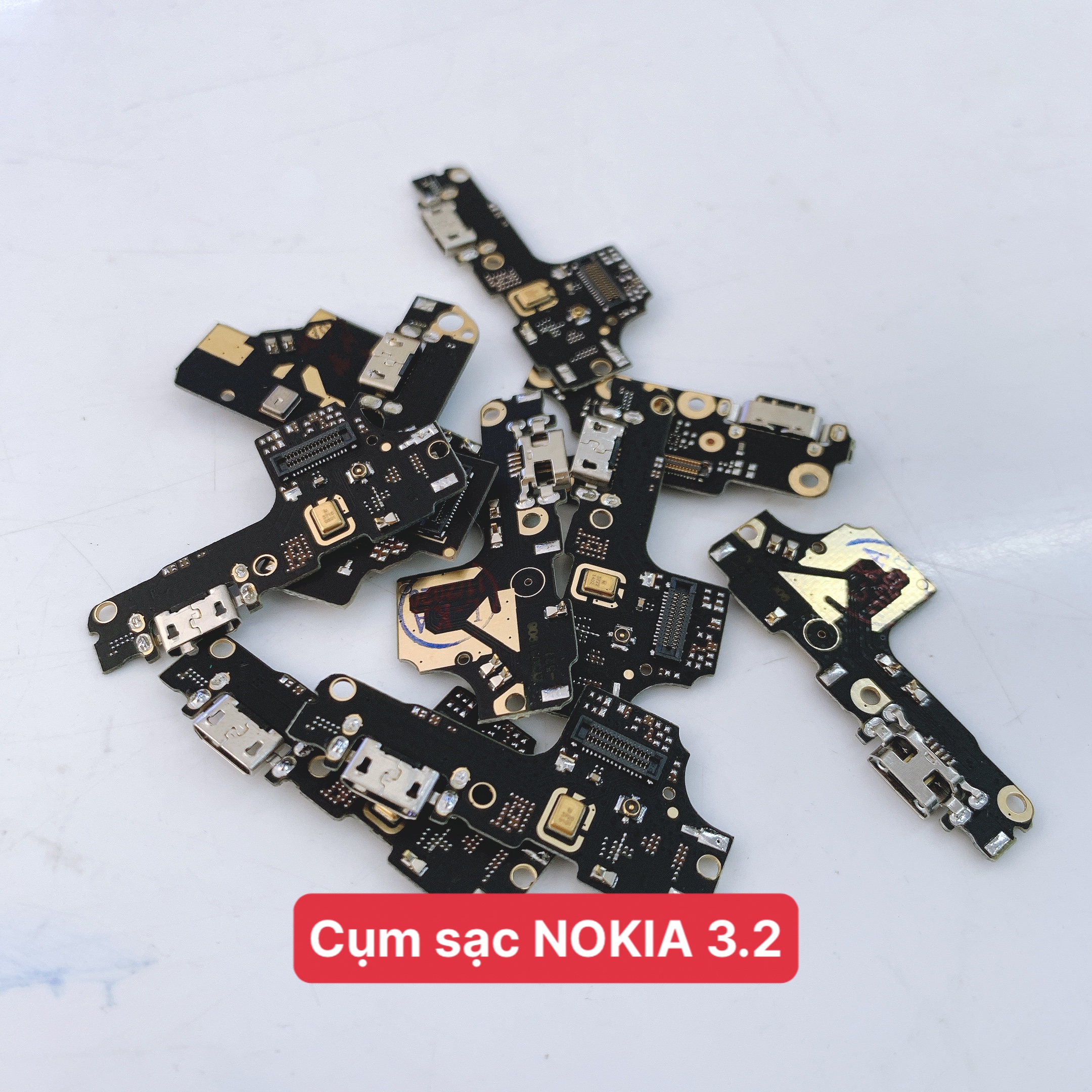 Cụm sạc | bo sạc Nokia 3.2 mạch sạc linh kiện loại tốt, bảo hành đổi trả