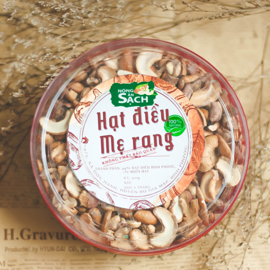 1kg Hạt Điều Vỡ Rang Muối Bình Phước (Đã Bóc Vỏ)