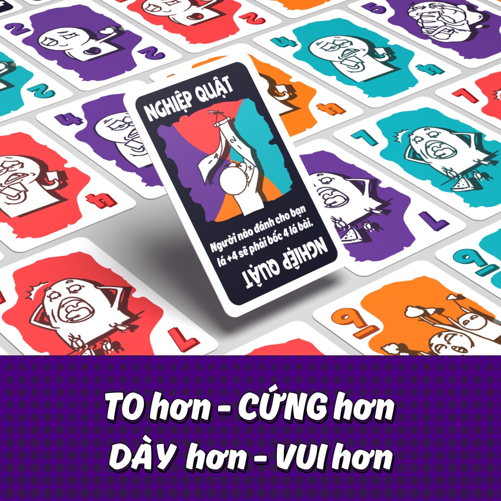 Board game nhiều người chơi Tìm Lấy kết hợp bài Lầy, Lội, Lên trò chơi giải trí, bài meme Clever Box
