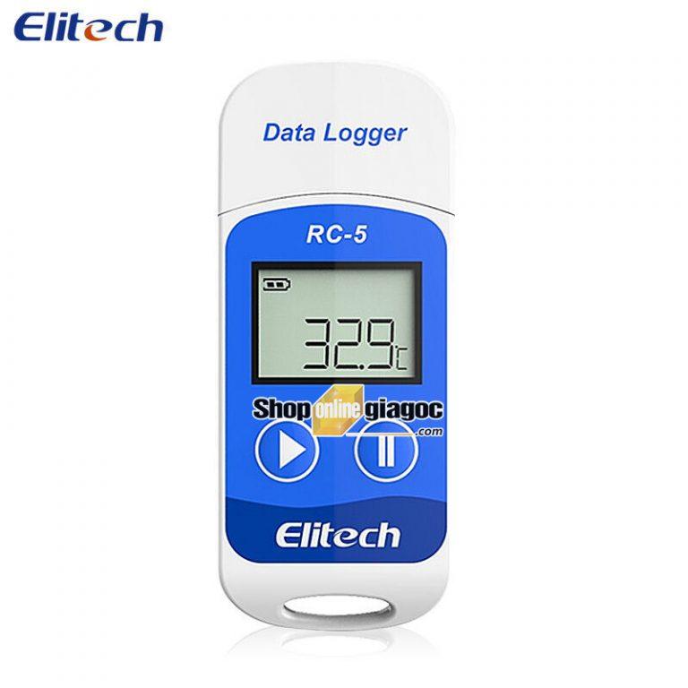 [HCM] Nhiệt Kế Tự Ghi Elitech RC5 (CHƯA GỒM GIẤY HIỆU CHUẨN