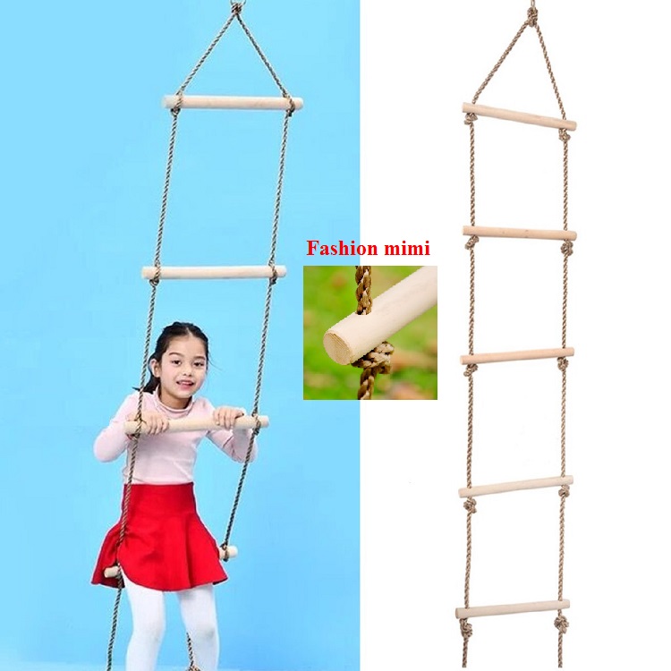 Thang Dây Leo Cho Bé Tập Thể Dục Vui Chơi