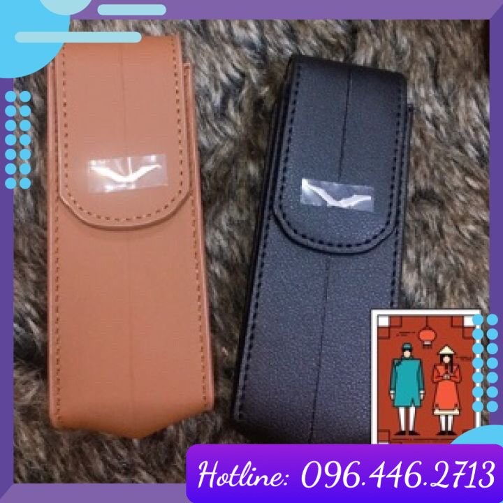 ⚡[Gía Sốc]Bao Da Nắp Gấp Vertu Singnature S Dập Vân Trơn⚡