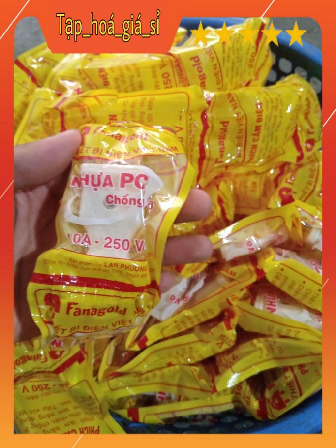 (Combo 50) phích cắm điện chống vỡ Fanagold đẹp