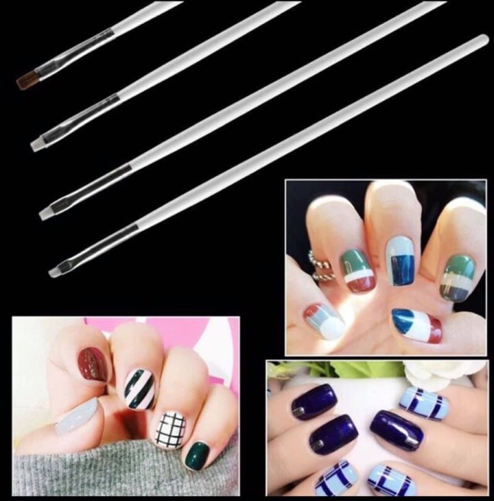 Bộ 15 cây cọ trang trí móng