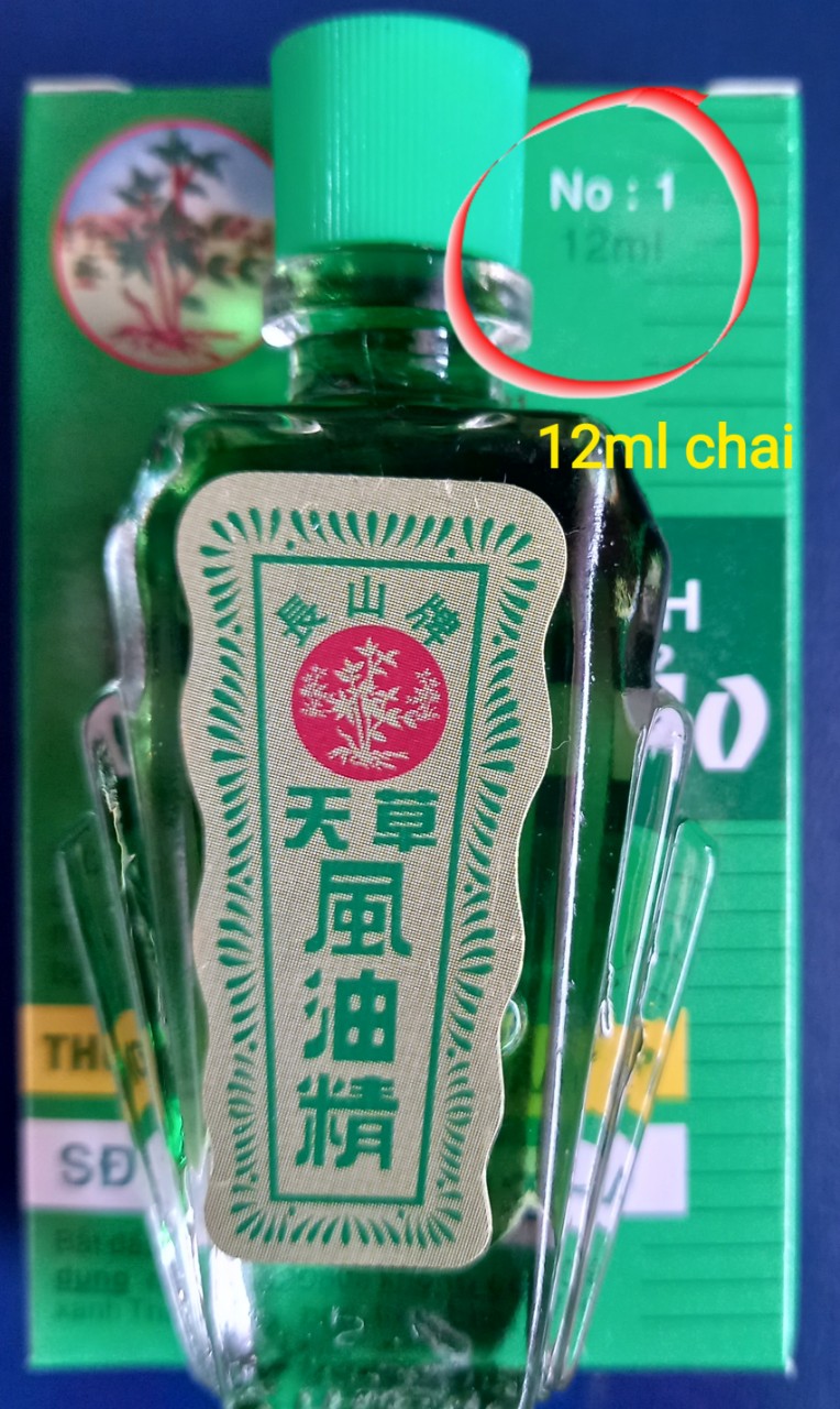 DẦU GIÓ XANH THIÊN THẢO ( CABON 2 CHAI DẦU )