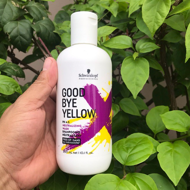 Schwarzkopf Goodbye Yellow Anti-Yellow Shampoo 300ml