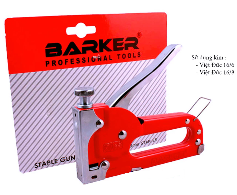 Máy bấm kim , barker đỏ hoặc cam. dùng kim việt đức 16/6, 16/8.