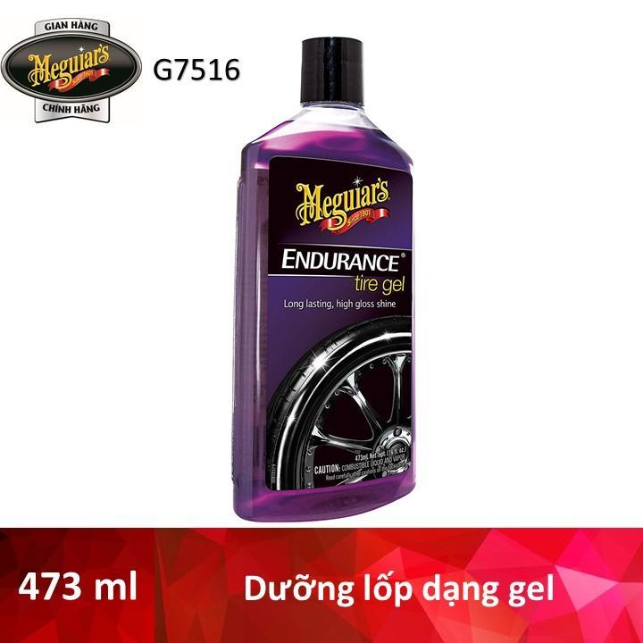 Meguiar's g7516 endurance tire gel - 16 oz. – premium tire gel for a lasting glossy shine