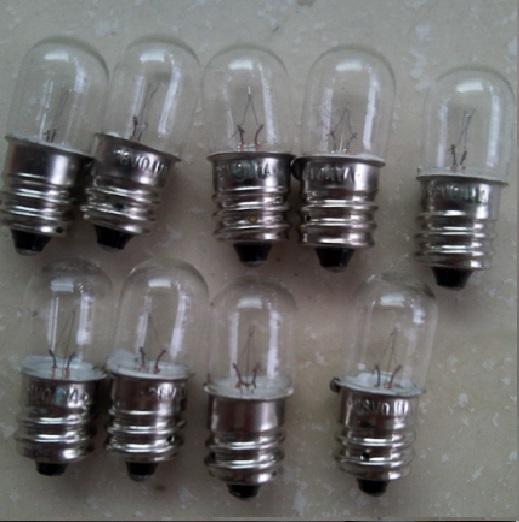 Combo 5 Bóng đèn sợi đốt 28V 0.11A đuôi xoáy 12mm E12