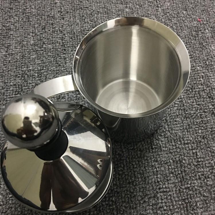 Bình tạo bọt sữa Inox