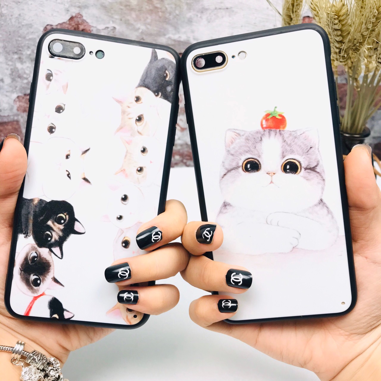 [ IPHONE ] Ốp Lưng Silicon Đàn Mèo